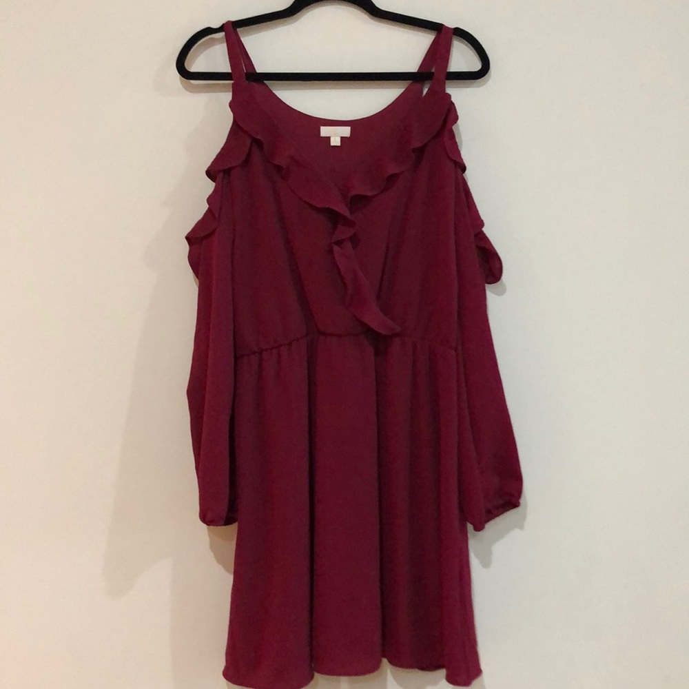 Women’s cold shoulder dress